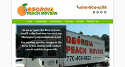 Desktop Screenshot of georgiapeachmovers.net